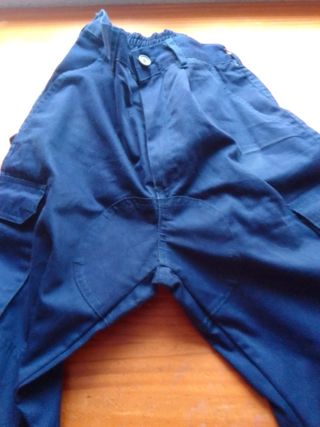 Pantalones trabajo azul marino