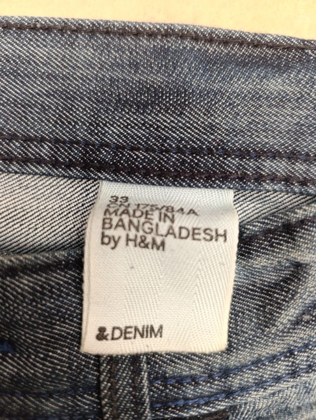 Shorts vaqueros hombre