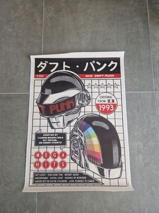 Poster Daft Punk - Mega Hits