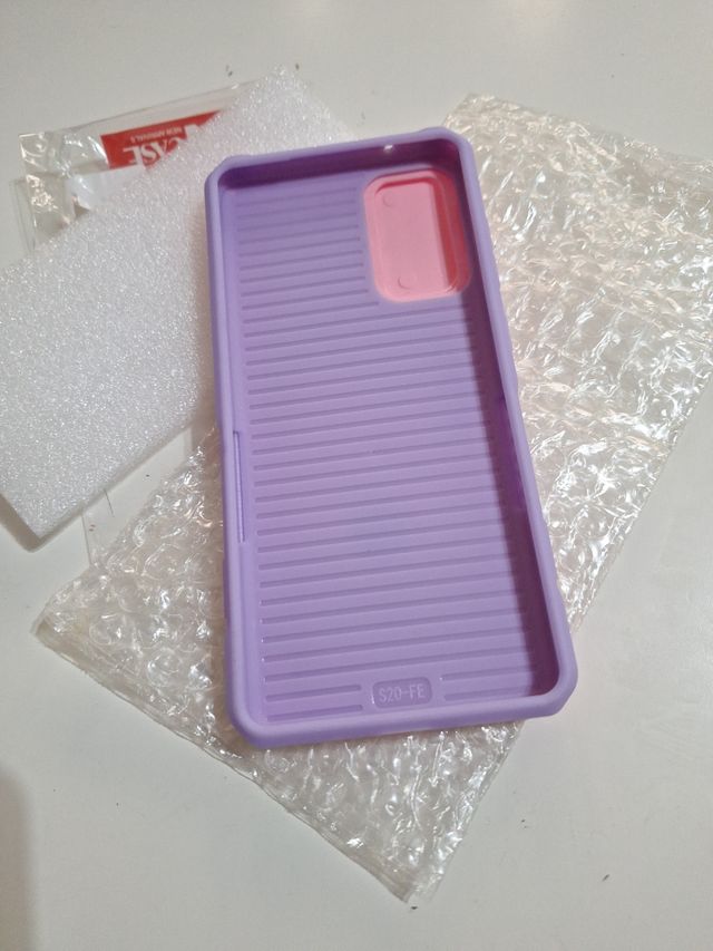 Funda Samsung Galaxy S20 FE rosa