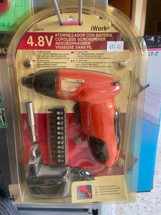 Atornillador iWork 4.8V inalámbrico