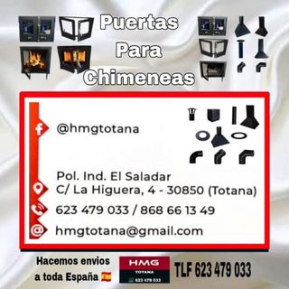 Puertas Chimeneas - Envío España