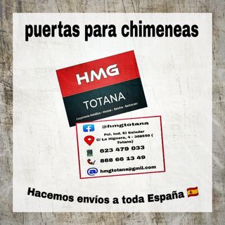 Puertas Chimeneas - Envío España