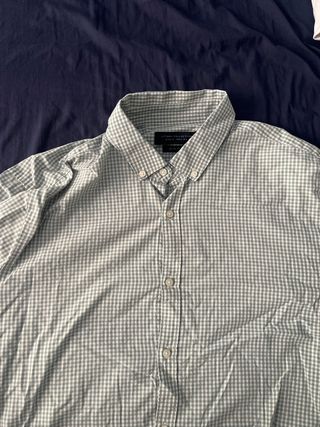Camisa Lefties cuadros verde XL