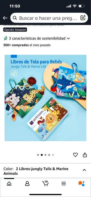libros de tela bebés