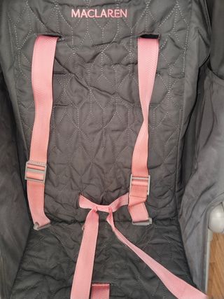 Silla paseo Maclaren Quest Rosa