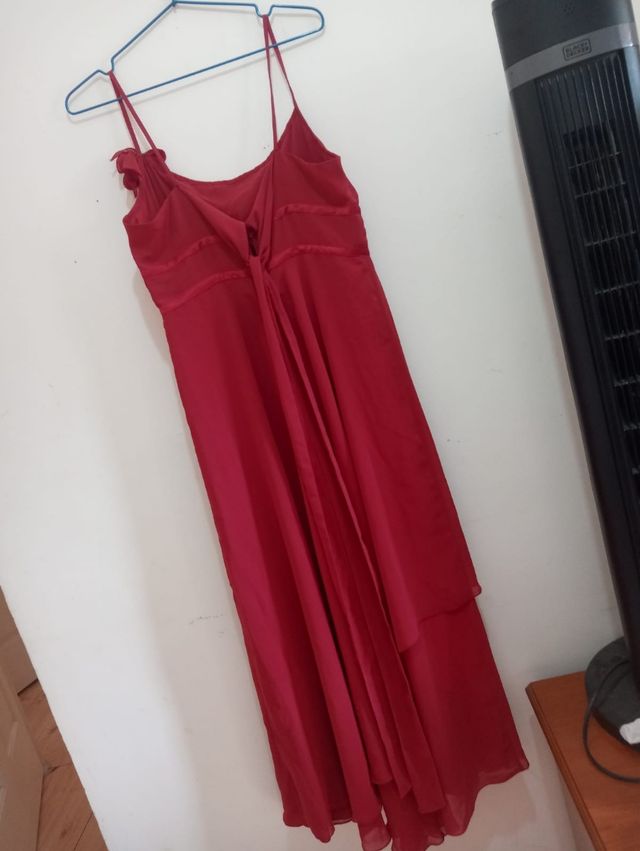 Pañuelo Rojo - Chal Translúcido