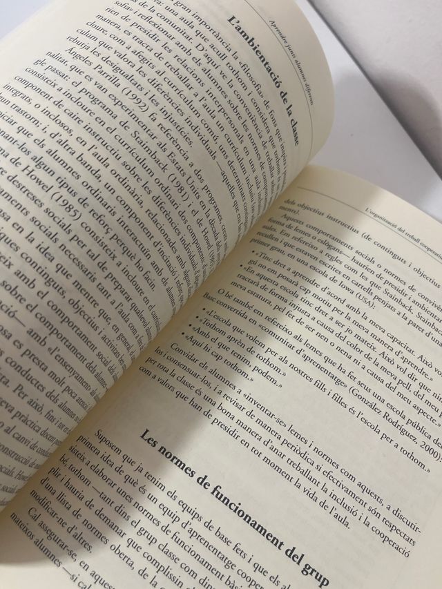 Aprendre junts alumnes diferents