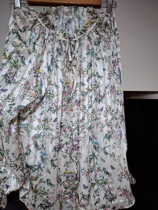 Blusa otoñal estampada