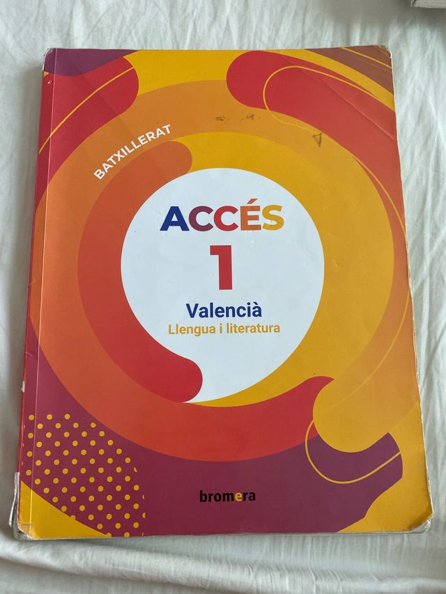 Accés 1r Batxillerat. Valencià: llengua i liter...