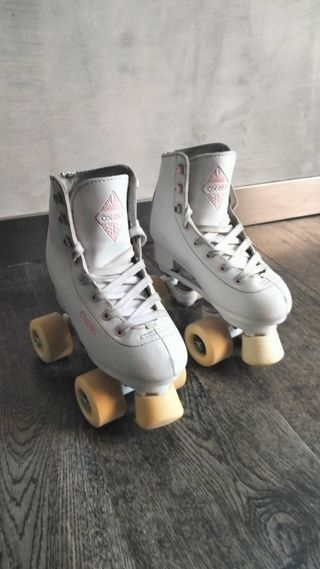 Patines Oxelo talla 33 - Blancos