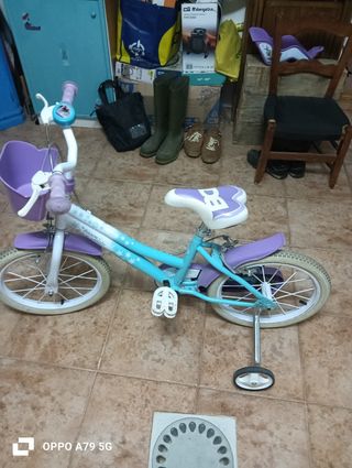 Bicicleta Frozen 16" niña