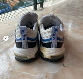 Nike Air Max 97 - Zapatillas Blancas y Azules