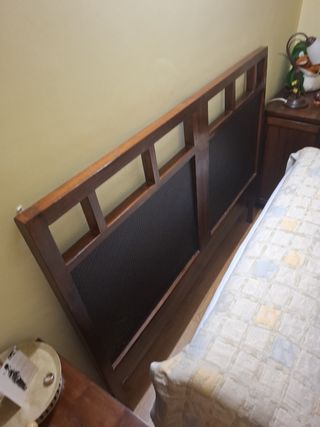 Cabecero BANAK marrón madera