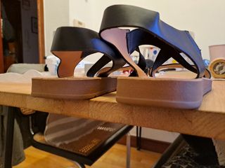 Sandalias negras mujer talla 40