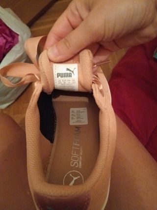 Puma Vikky Plataforma Rosa 36