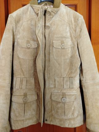Chaquetón piel porcina talla L