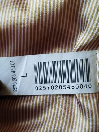 Chaquetón piel porcina talla L