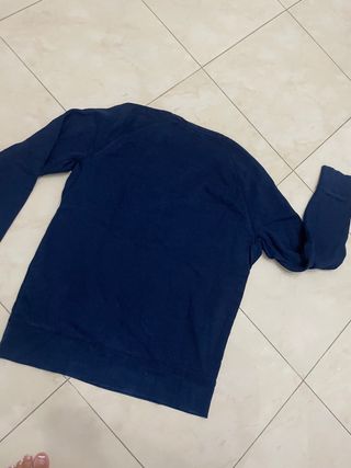 Felpa Levis blu uomo