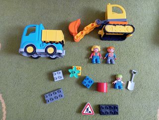 Juego de Lego de la construcción con accesorios 