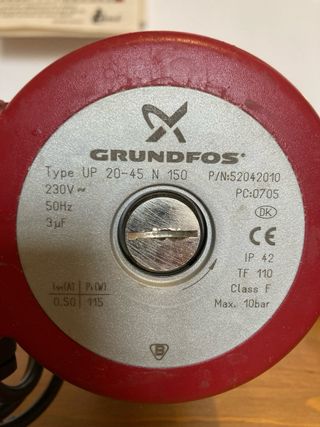 Bomba Grundfos UP 20-45 N 150