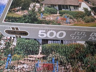 Puzzle 500 piezas cabaña inglesa