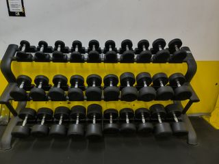 Mancuernas (pesas) - Rack 