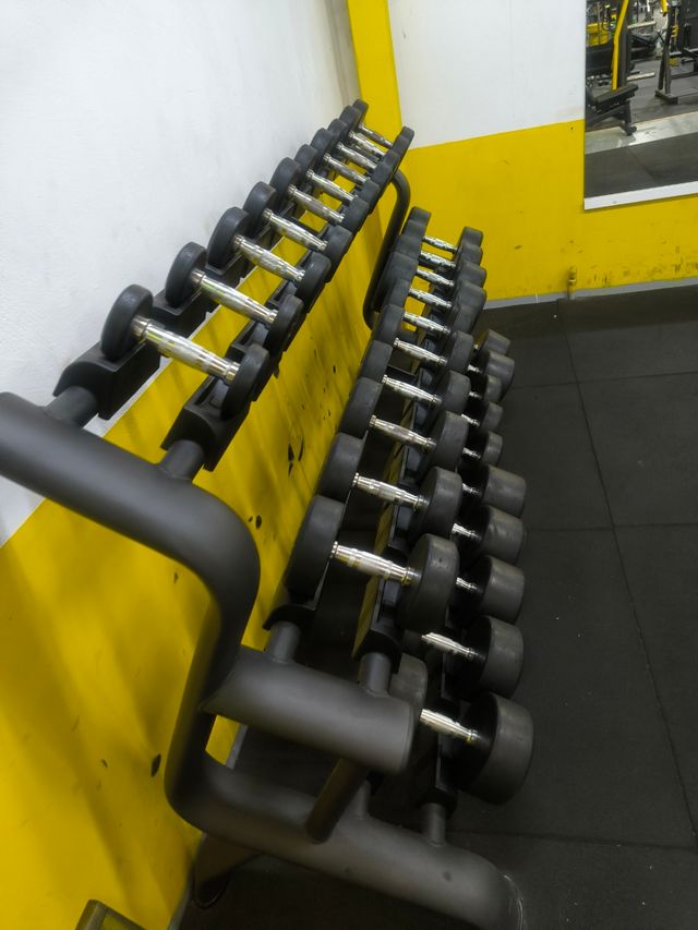 Mancuernas (pesas) - Rack