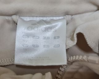 Chaqueta Adidas beige-negra