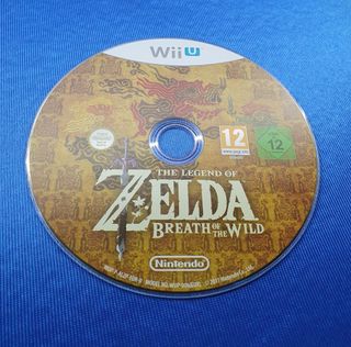 JUEGO WII U THE LEGEND OF ZELDA BREATH OF THE WILD