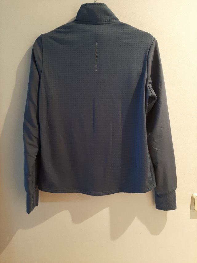 Chaqueta térmica híbrida mujer azul