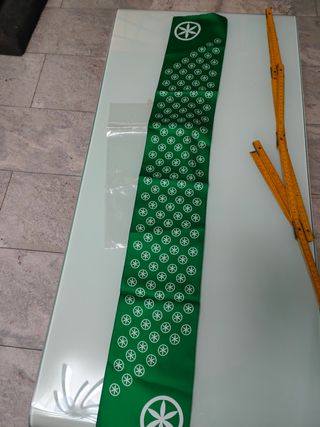 Bandiera lega nord Padana: foulard verde
