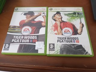 Tiger Woods PGA Tour 08 & 10 Xbox 360