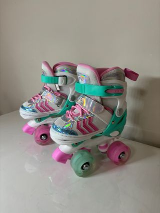 Patines Sawyer Bikes Ajustables LED - Talla 24-27