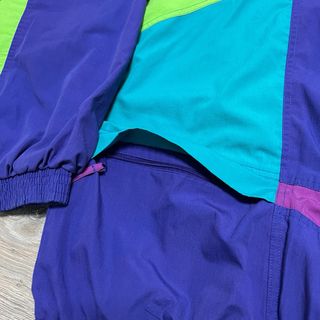 Vintage 80s Lotto multicolor Windbreaker