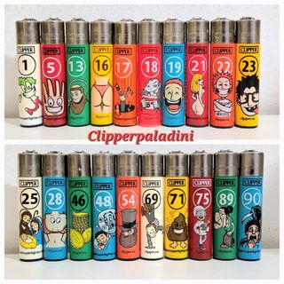 Set Accendini Clipper Smorfia Edizione 1