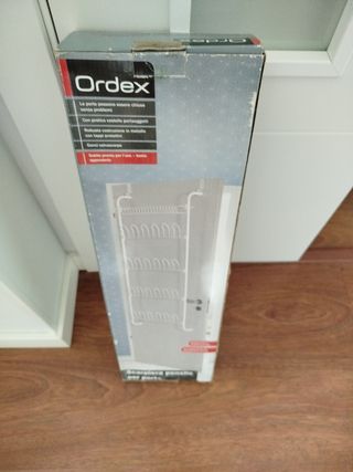 Zapatero puerta Ordex - Metal blanco