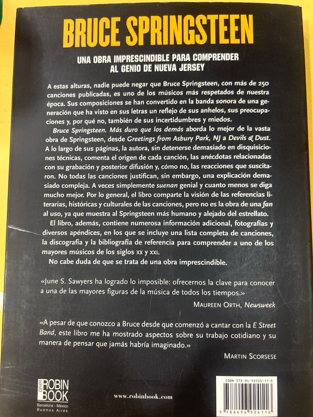 Bruce Springsteen: Más duro que los demás