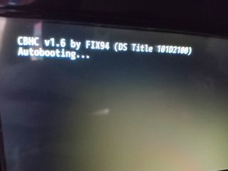 Wii U negra - Consola con fallo