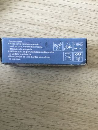 3 Lámparas Halógenas G9