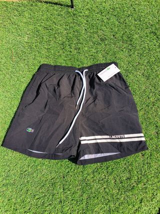 Bañador Lacoste Negro