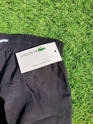 Bañador Lacoste Negro