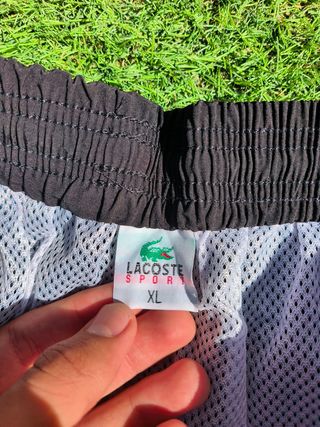 Bañador Lacoste Negro