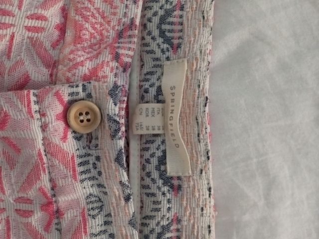 Shorts estampados - Rosa y Gris