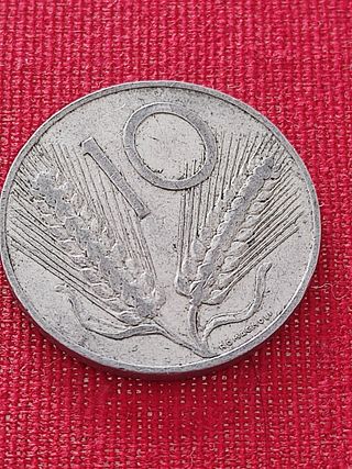 10 Lire Italia 1956 - moneta