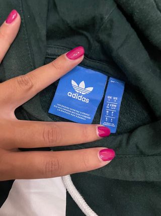 Felpa Adidas verde unisex