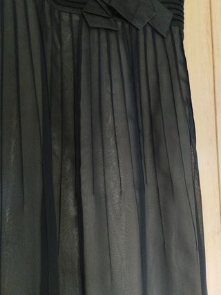 Vestido fiesta Caramelo negro