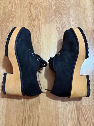 Zapatos plataforma negros 