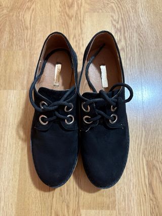 Zapatos plataforma negros 