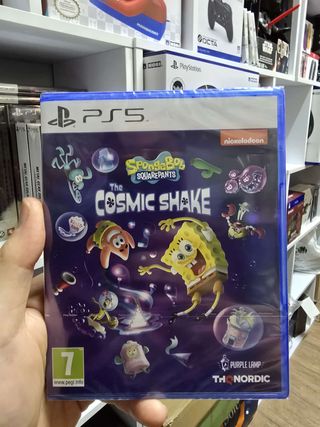 SPONGEBOB THE COSMIC SHAKE PS5 NUOVO SIGILLATO 